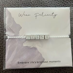 Brand new ‘Tessa’ bracelet from wear felicity